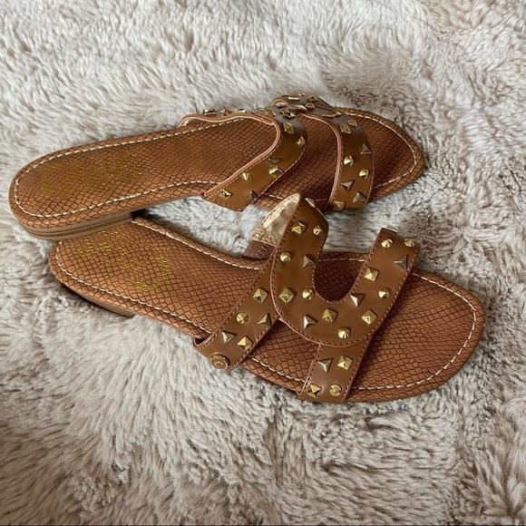 CIRCUS BY SAM EDELMAN BETTY brown sandals 7 1/2 - Picture 1 of 6